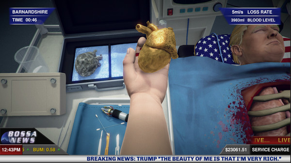 Surgeon Simulator Anniversary Edition Inside Donald Trump Surgeon Simulator Anniversary Edition Inside Donald Trump