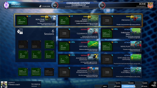 Football Club Simulator